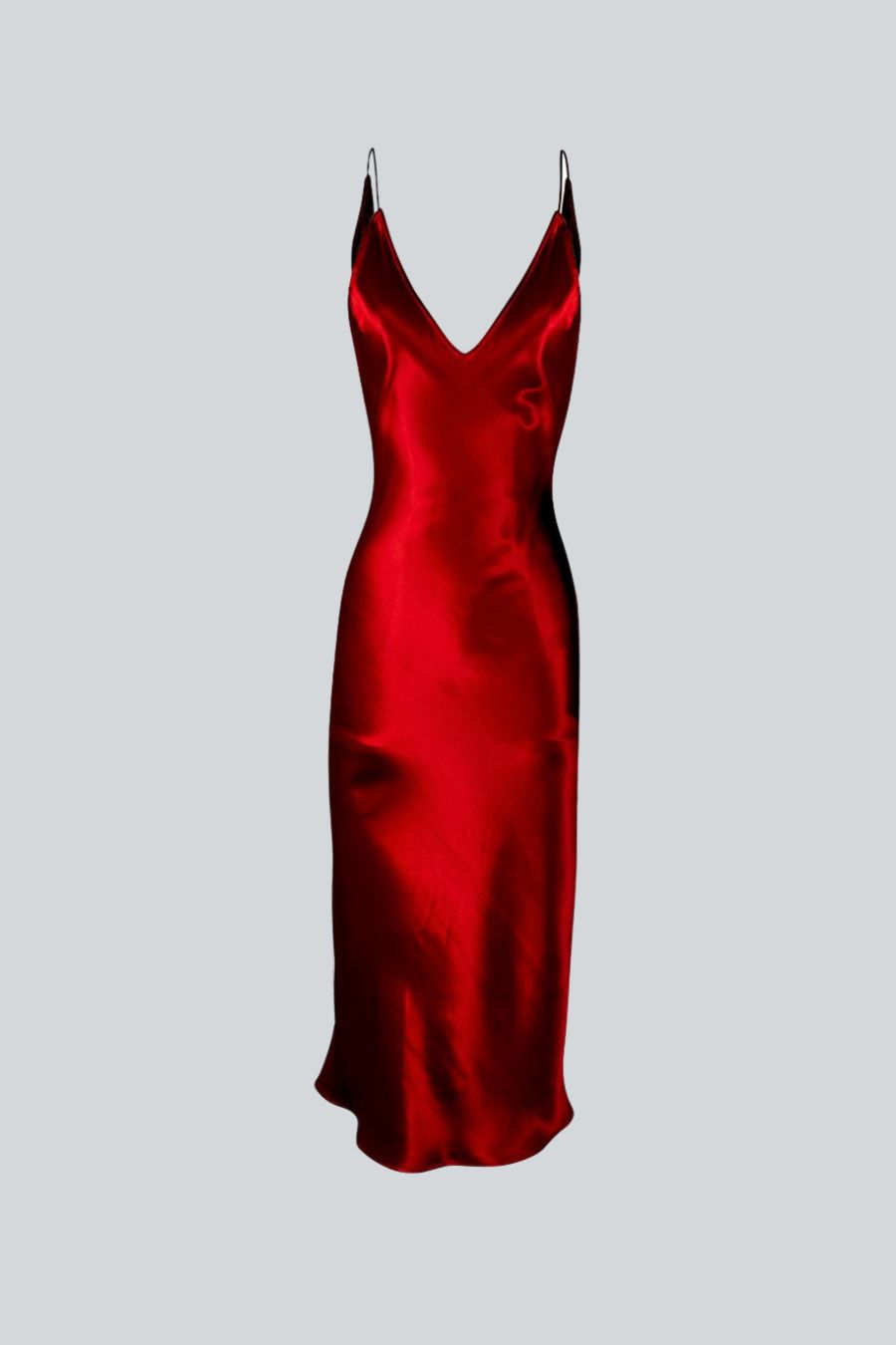 VESTIDO MIDI BIAS CUT